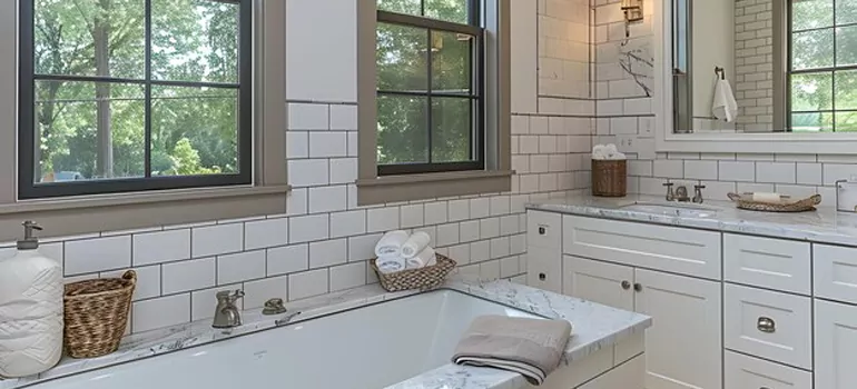Bathroom Windows Privacy Glass in Menlo Park, CA