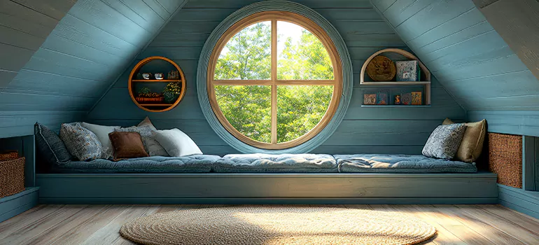 Custom Round Windows in Menlo Park, CA
